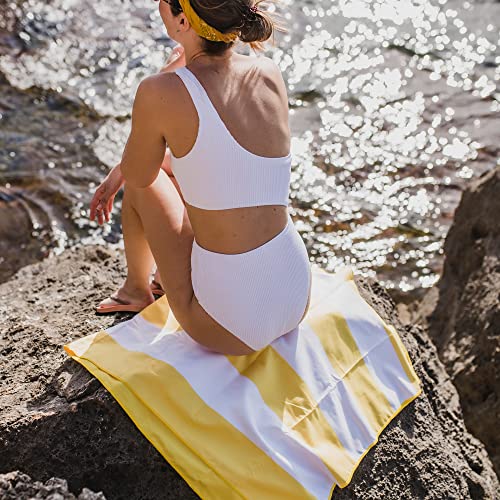 SL Travel Gear - 4Monster Microfiber Beach Towel Quick Dry,Super Absorbent Lightweight Travel Towel for Swimmers, Sand Free Camping Towel, Beach Towels for Pool, Swim, Water Sports,Yoga,Gym,Backpacking