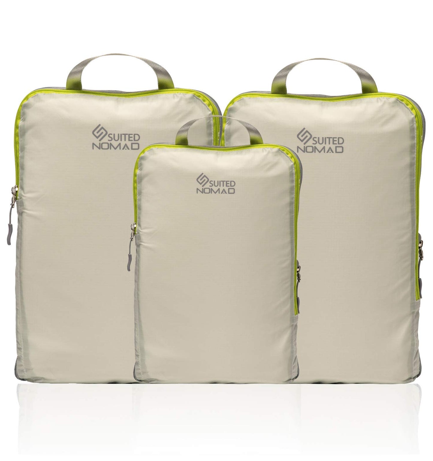 Ultralight Compression Packing Cubes, Suitcase and Backpack Travel Organizer Bags