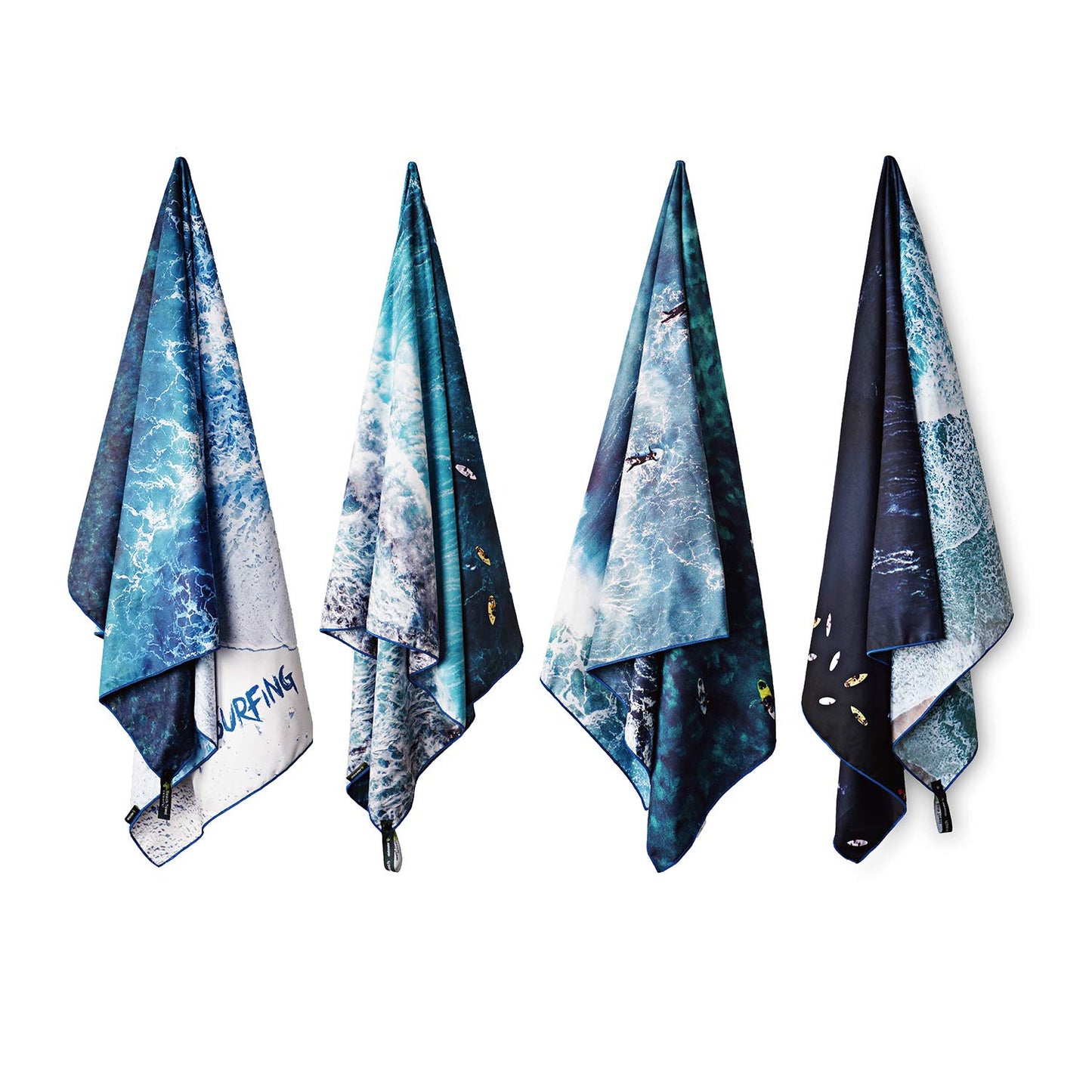 SL Travel Gear - 4Monster Microfiber Beach Towel Quick Dry,Super Absorbent Lightweight Travel Towel for Swimmers, Sand Free Camping Towel, Beach Towels for Pool, Swim, Water Sports,Yoga,Gym,Backpacking