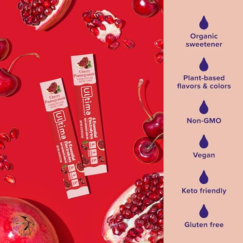SL Travel Supplements - Ultima Replenisher Daily Electrolyte Drink Mix – Original Variety, 20 Packets – Hydration Packets with 6 Electrolytes & Minerals – Keto Friendly, Vegan, Non- GMO & Sugar-Free Electrolyte Powder