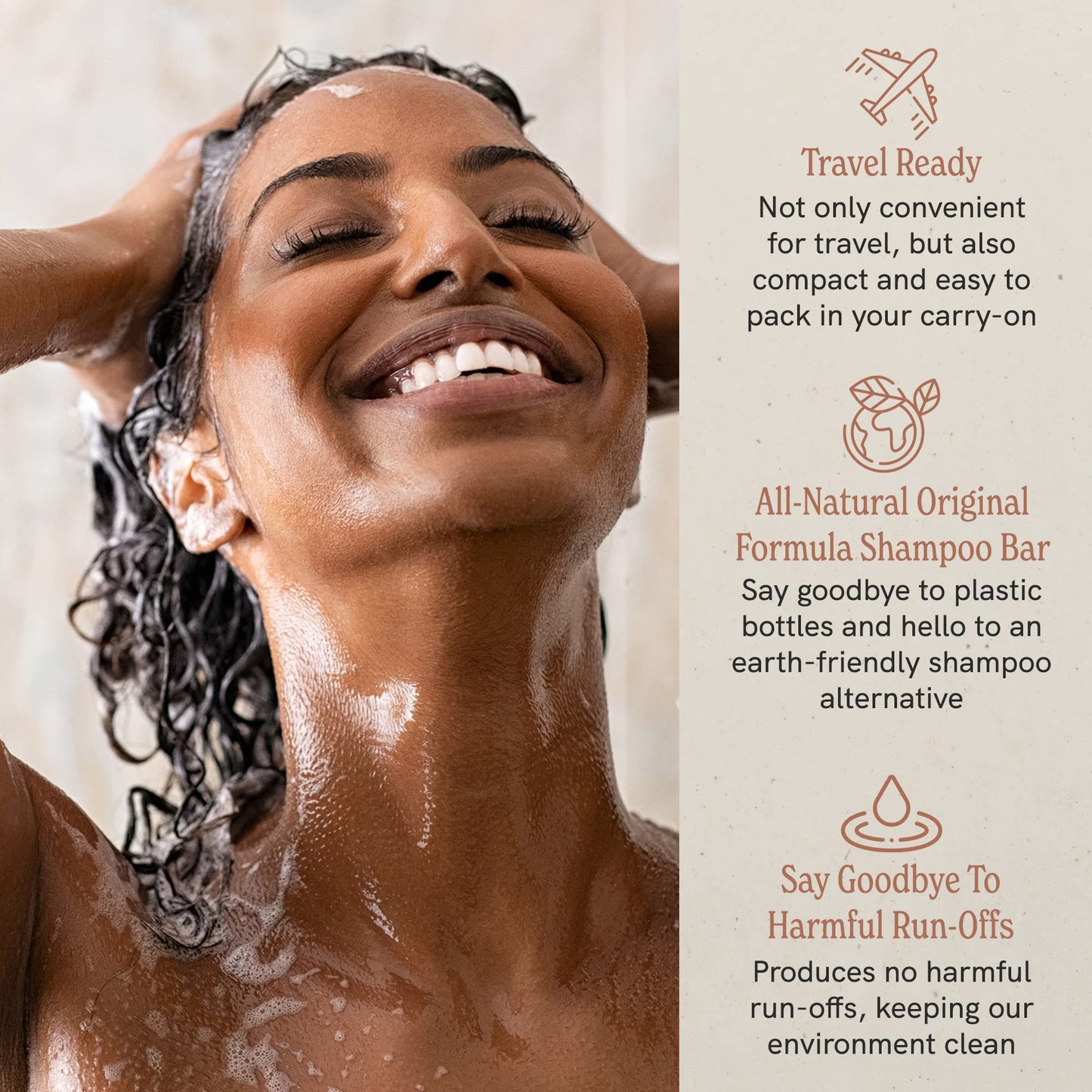 SL Travel Gear - J·R·LIGGETT'S All-Natural Mini Shampoo Bars with Antioxidants - Sulfate-Free, Supports Strong and Healthy Hair, Travel Pouch Pack of 4