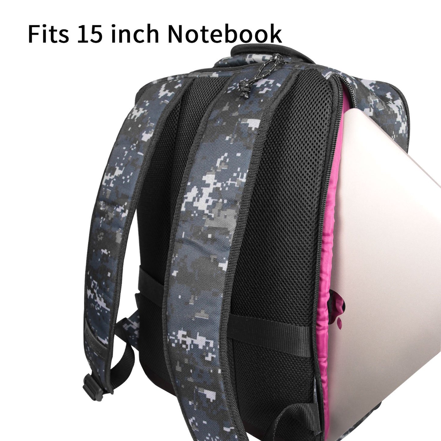 Business Trip Backpack 21L Flight Approved Carry on Daypack 15-inch Laptop Notebook, Travel Commute Gym Sport